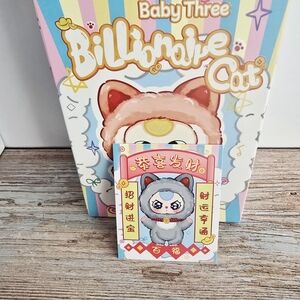 Baby Three Billionaire Cat Popmart